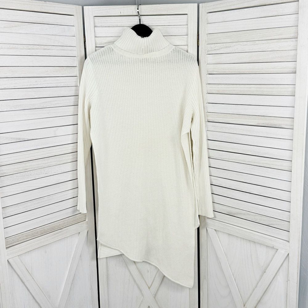 Express Ribbed Asymmetrical Hem Split Side Tunic … - image 8
